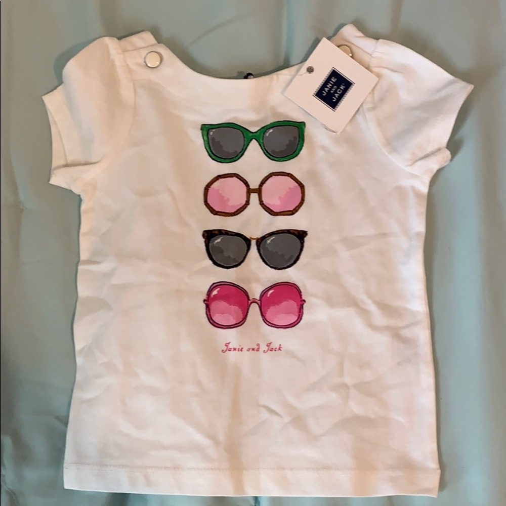 Janie and Jack Girls Sunglass Top